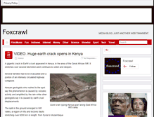 Tablet Screenshot of foxcrawl.com